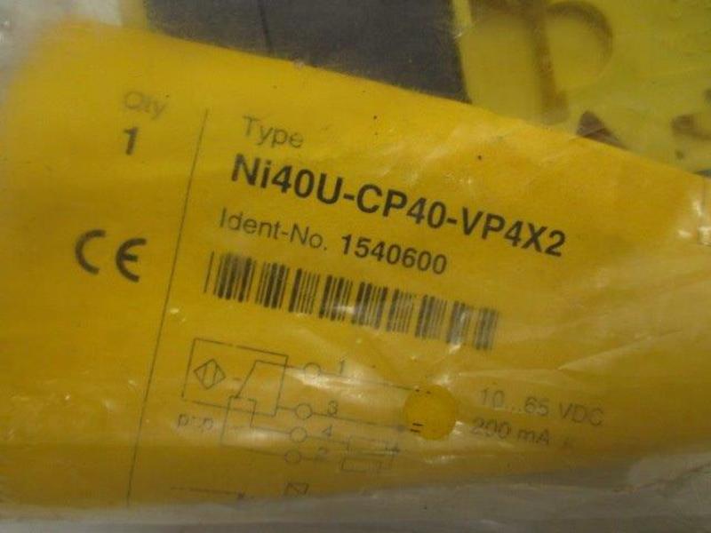 TURCK NI40U-CP40-VP4X2 * NEW IN FACTORY BAG *