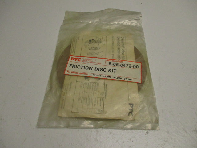 PTC 5-66-8472-00 * NEW IN FACTORY BAG *