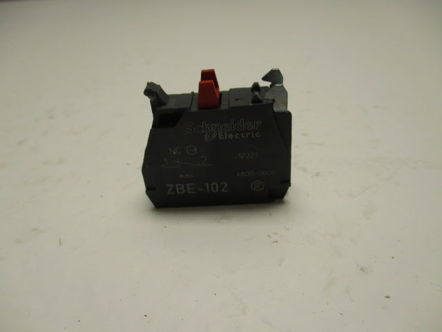 SCHNEIDER ELECTRIC ZBE-102 CONTACT BLOCK UNMP