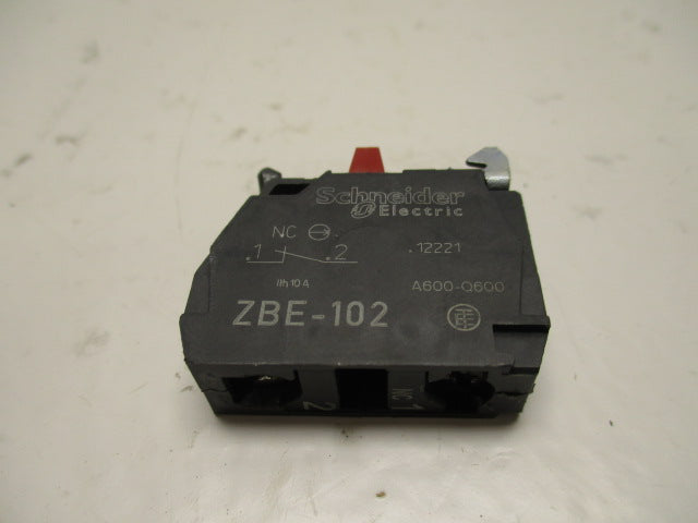 SCHNEIDER ELECTRIC ZBE-102 CONTACT BLOCK UNMP