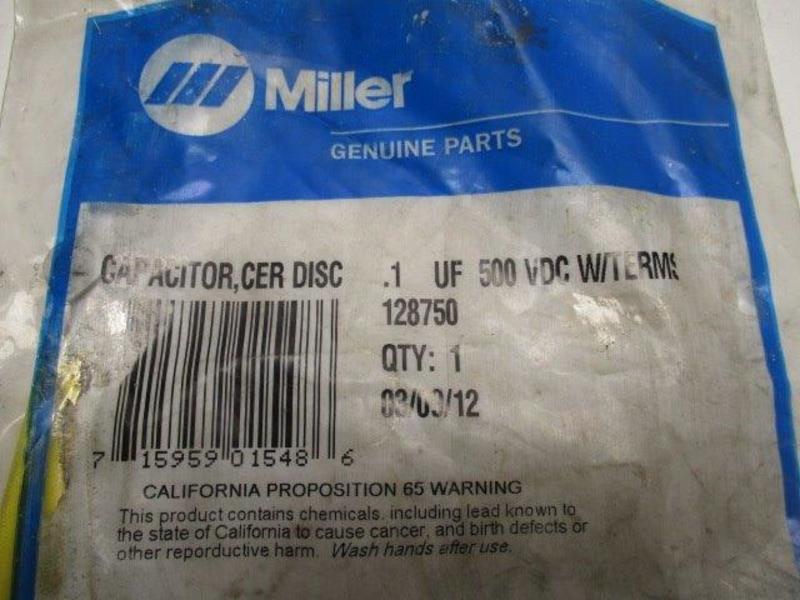 MILLER 128750 * NEW IN FACTORY BAG *