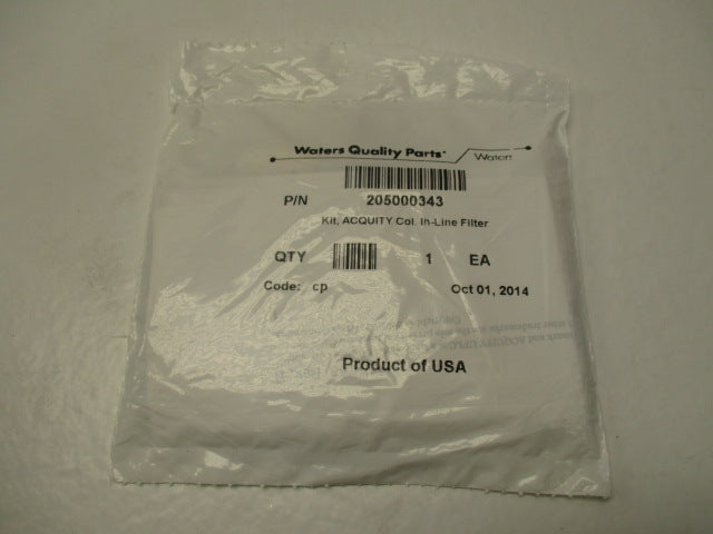 WATERS 205000343 * NEW IN FACTORY BAG *