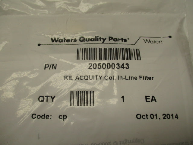 WATERS 205000343 * NEW IN FACTORY BAG *