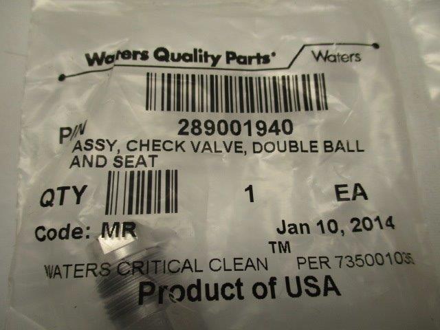 WATERS 289001940 * NEW IN FACTORY BAG *
