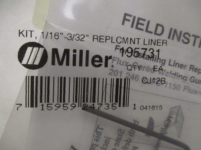 MILLER 195731 * NEW IN FACTORY BAG *