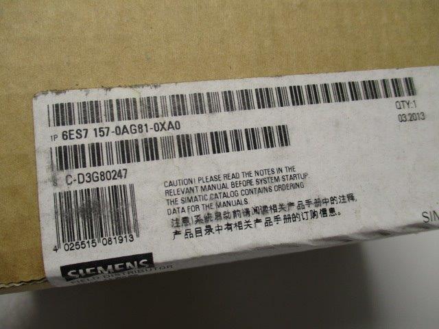 SIEMENS 6ES7157-0AG81-0XA0 * FACTORY SEALED *