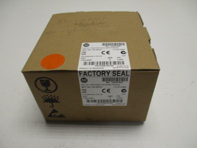 ALLEN BRADLEY 1794-ADN SER. C F/W 3.002 DATE: 2012 * FACTORY SEALED *
