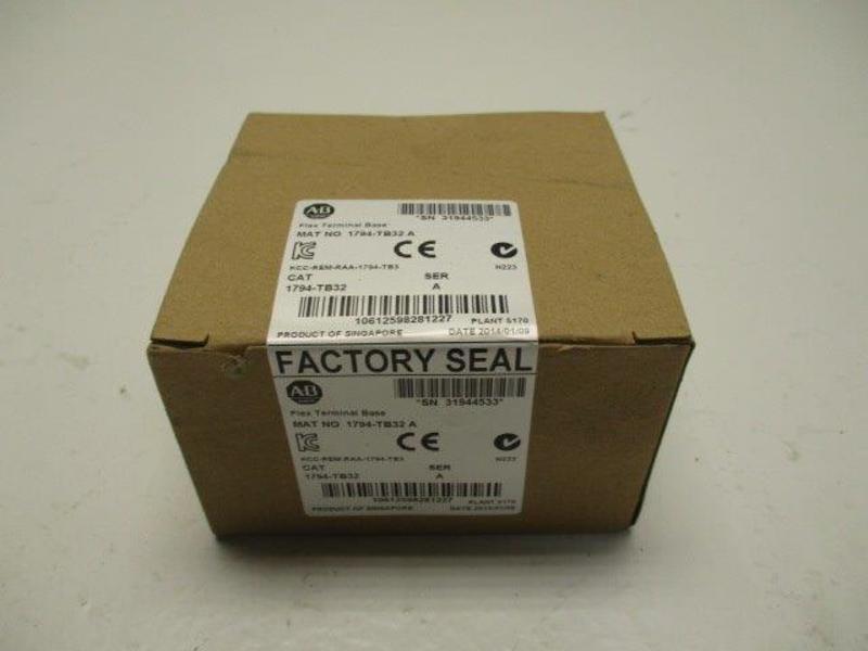 ALLEN BRADLEY 1794-TB32 SER. A DATE: 2014 * FACTORY SEALED *