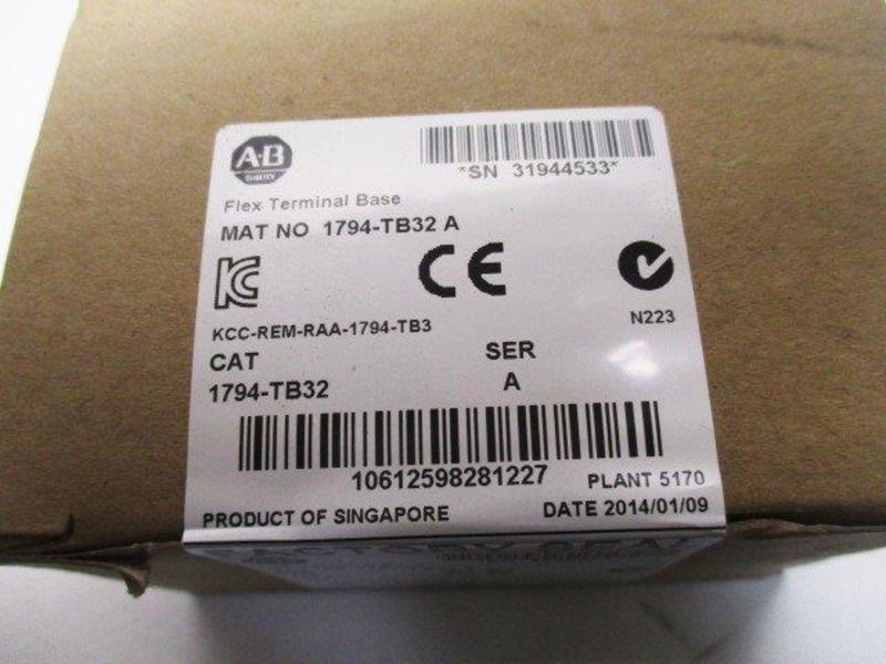 ALLEN BRADLEY 1794-TB32 SER. A DATE: 2014 * FACTORY SEALED *