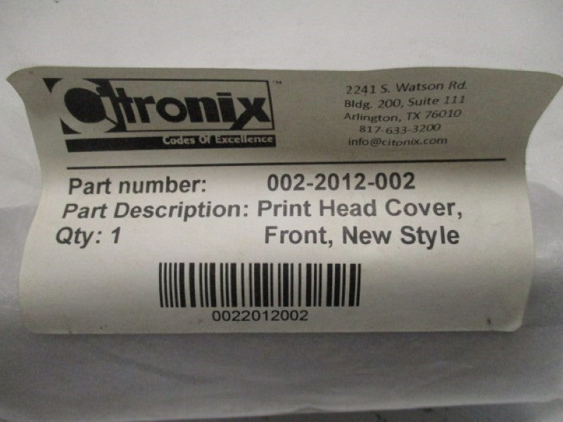 TRONIX 002-2012-002 * NEW IN FACTORY BAG *