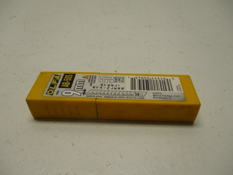 OLFA AB-50S (PKG OF 50) * NEW IN ORIGINAL PACKAGE *
