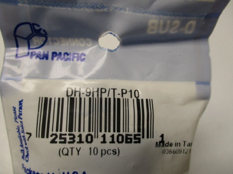 PAN PACIFIC DH-9HP/T-P10 (PKG OF 10) * NEW IN FACTORY BAG *