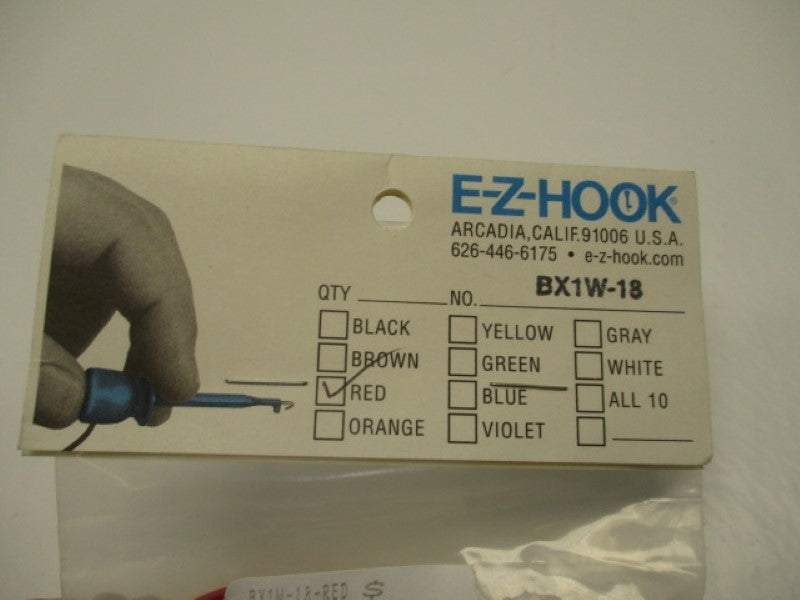 E-Z HOOK BX1W-18 * NEW IN ORIGINAL PACKAG E*