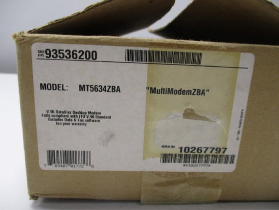 MULTITECH MT5634ZBA * NEW IN BOX *