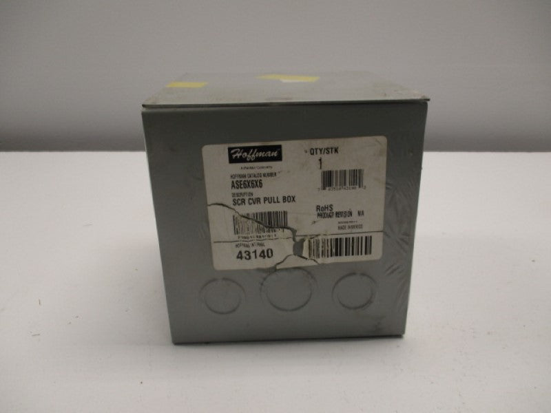 HOFFMAN ASE6X6X6 * NEW IN ORIGINAL PACKAGE *