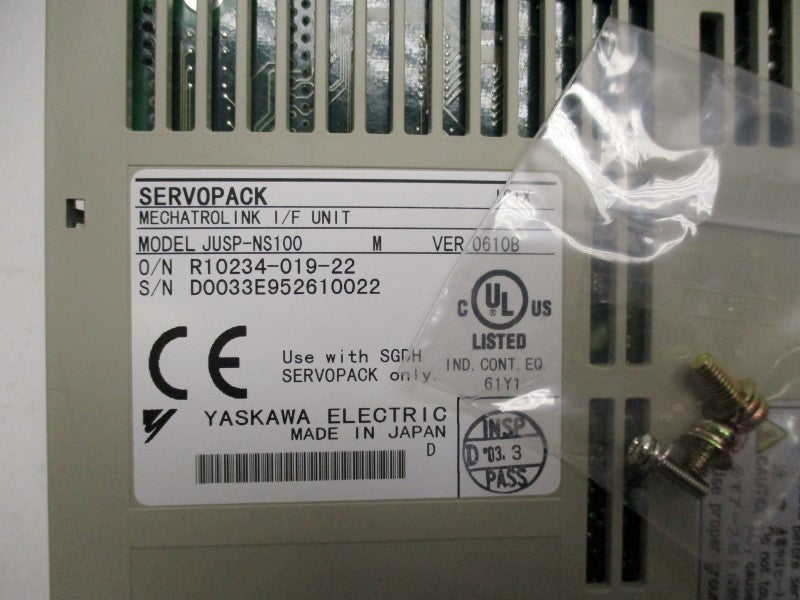 YASKAWA ELECTRIC JUSP-NS100 * NEW IN BOX *