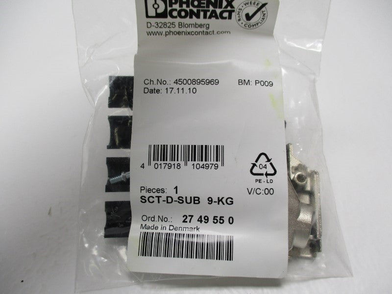 PHOENIX CONTACT SCT-D-SUB9-KG 2749550  NSMP