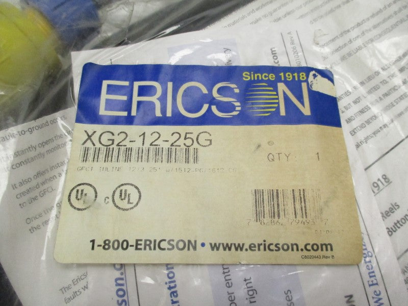 ERICSON XG2-12-25G * NEW IN FACTORY BAG *
