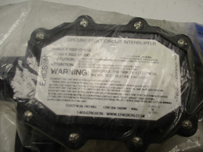 ERICSON XG2-12-10G * NEW IN FACTORY BAG *