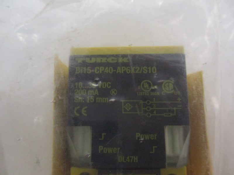 TURCK BI15-CP40-AP6X2/S10 * NEW IN FACTORY BAG *