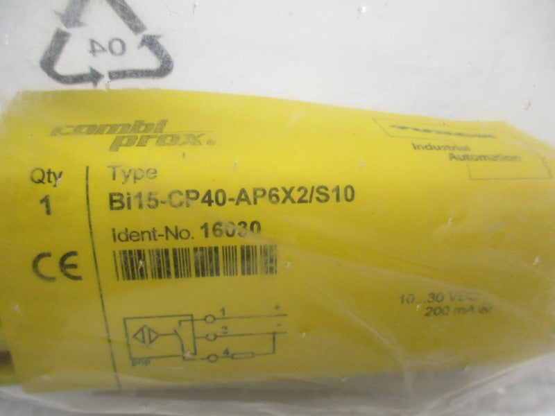 TURCK BI15-CP40-AP6X2/S10 * NEW IN FACTORY BAG *