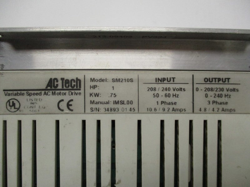 AC TECH SM210S *USED *