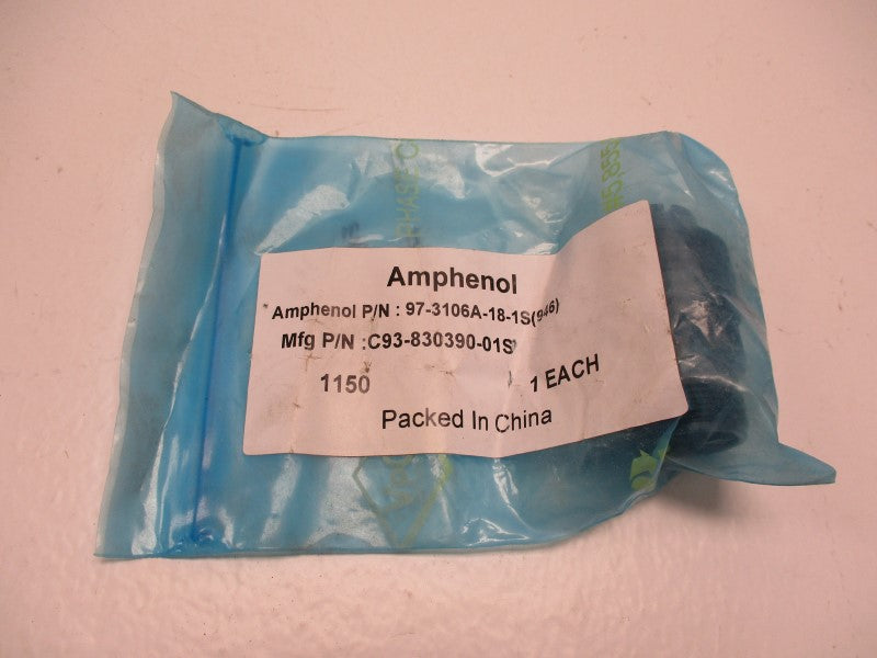 AMPHENOL 97-3106A-18-1S(946) * NEW IN FACTORY BAG*