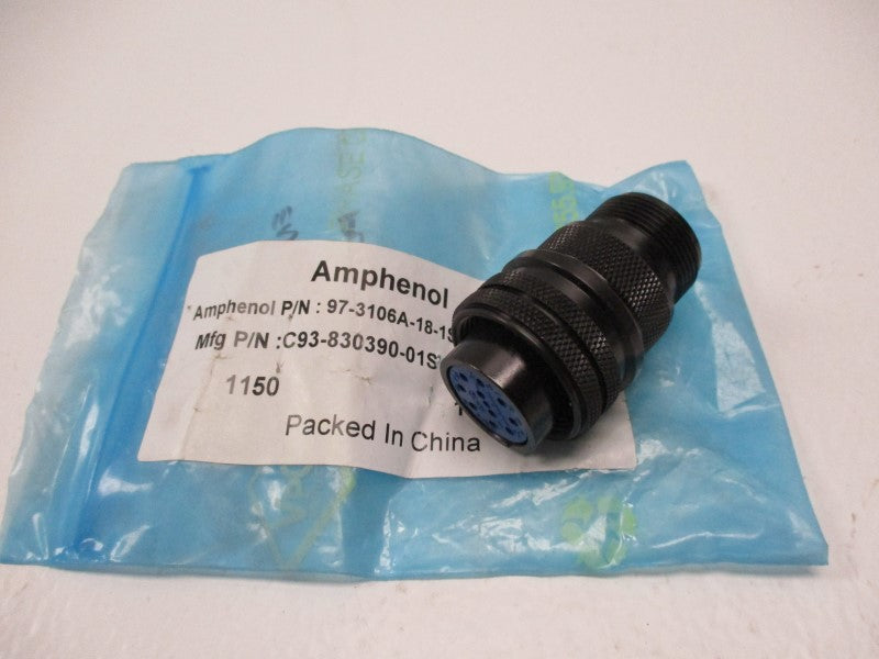 AMPHENOL 97-3106A-18-1S(946) * NEW IN FACTORY BAG*