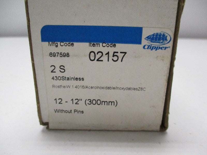 CLIPPER 02157 (PKG OF 12) * FACTORY SEALED  *