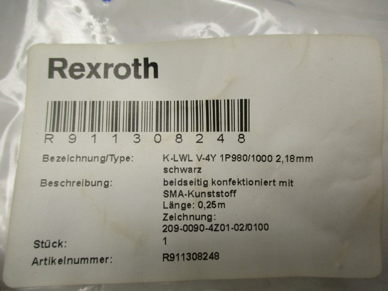 REXROTH R911308248 * NEW IN FACTORY BAG *