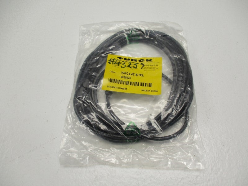 TURCK WKC4.4T-5/TEL * NEW IN FACTORY BAG *