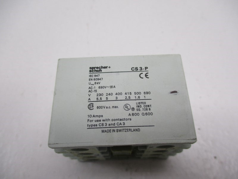 SPRECHNER+SCHUH CS3-P40 NSNP