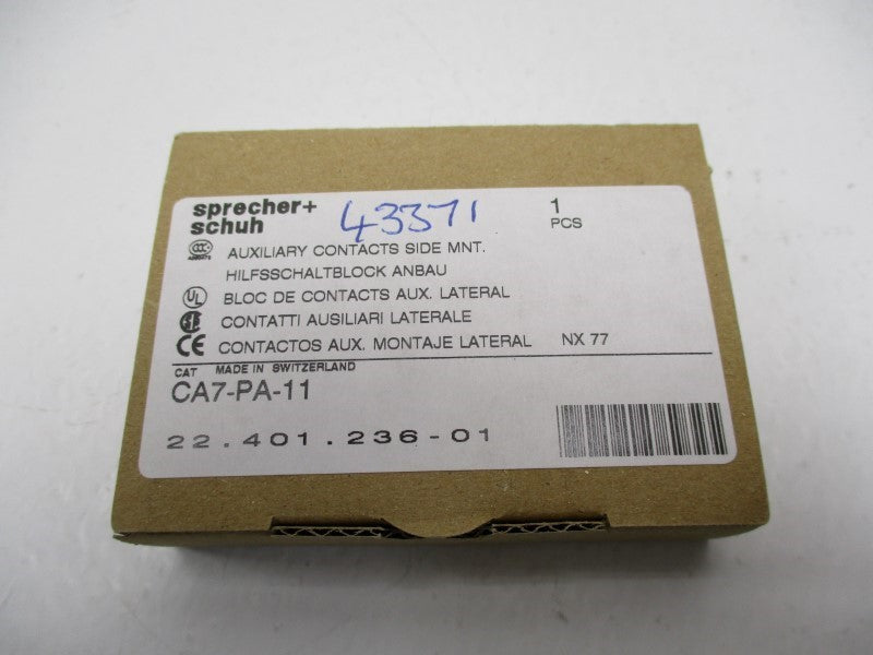 SPRECHNER+SCHUH CA7-PA-11 NSMP