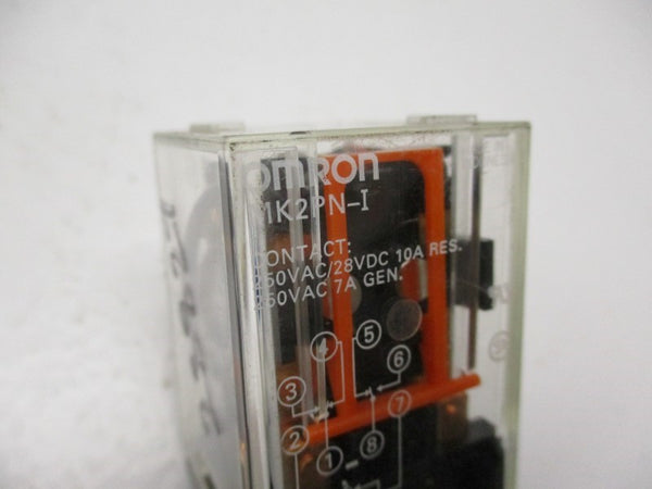 OMRON MK2PN-I RELAY 110VAC UNMP