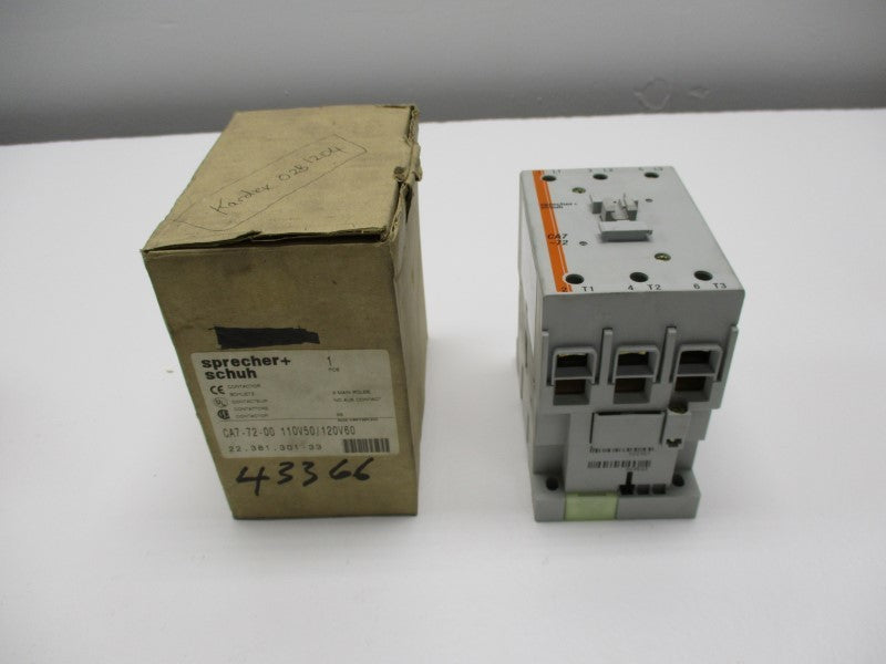 SPRECHNER+SCHUH CA7-72-00-120 110/120V  NSMP