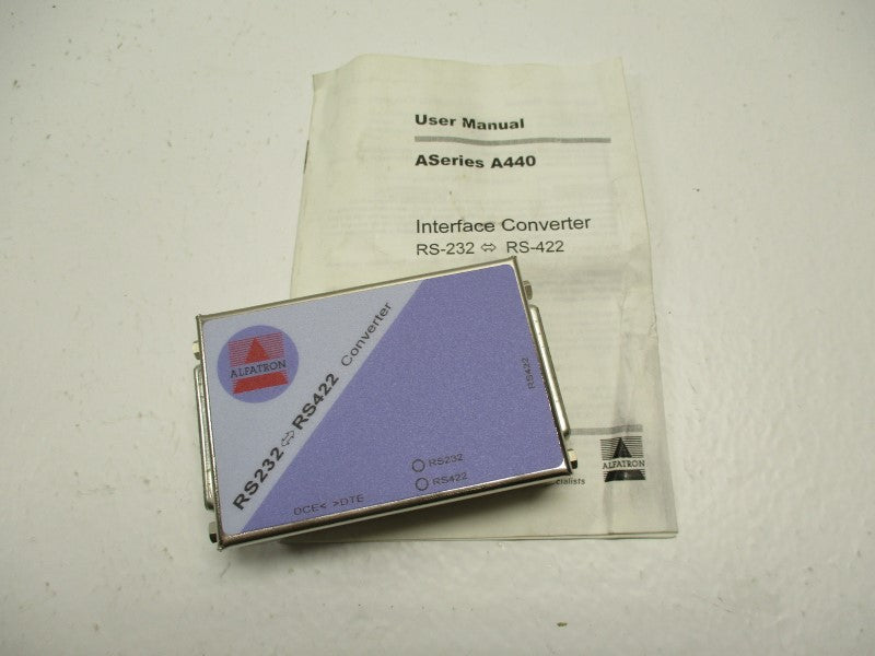 ALFATRON RS232 RS422 NSNP