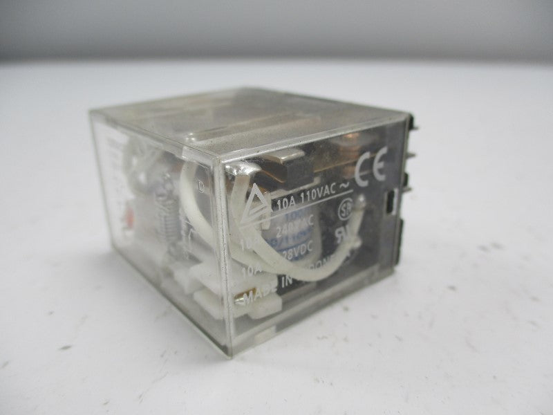 OMRON LY4N RELAY 100/110VAC UNMP