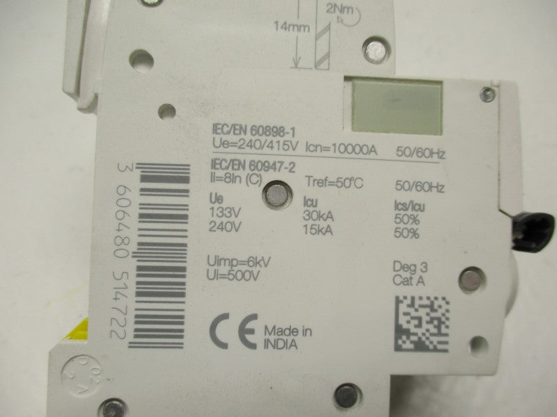 SCHNEIDER ELECTRIC A9F54110 10A 240V NSNP