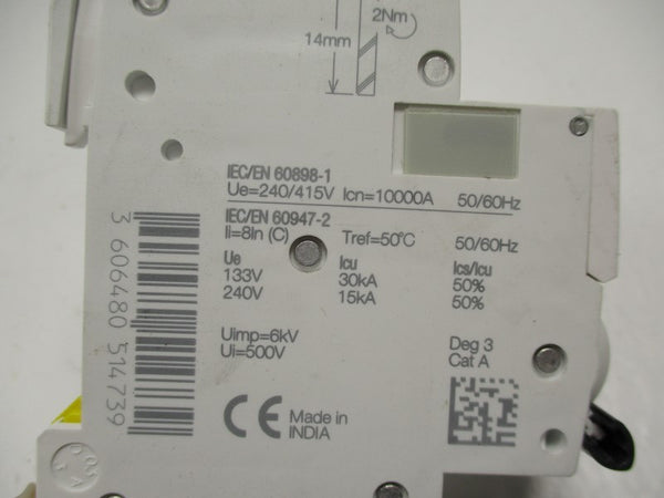 SCHNEIDER ELECTRIC IC60H-C16A CIRCUIT BREAKER 16A NSNP