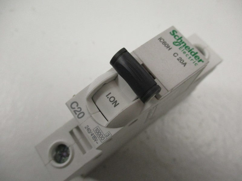 SCHNEIDER ELECTRIC IC60H-C20A CIRCUIT BREAKER 20A NSNP