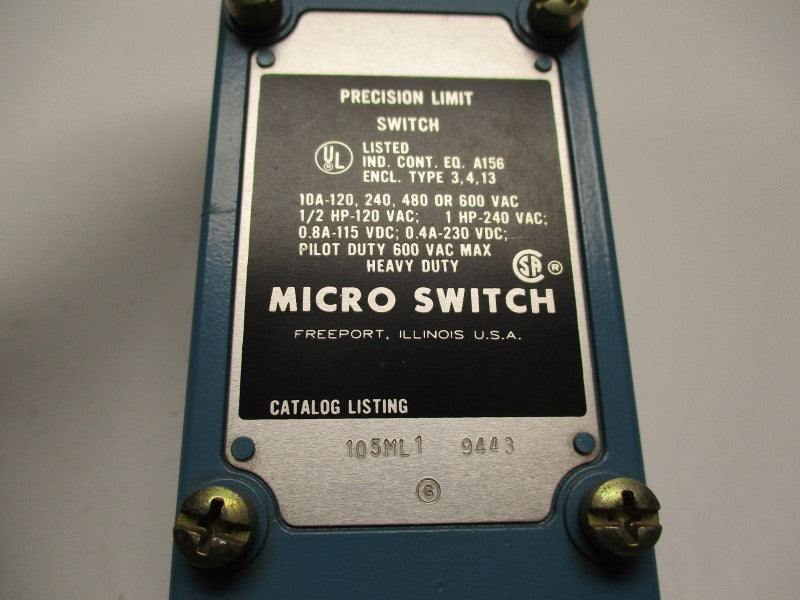 MICRO SWITCH 105ML1 UNMP