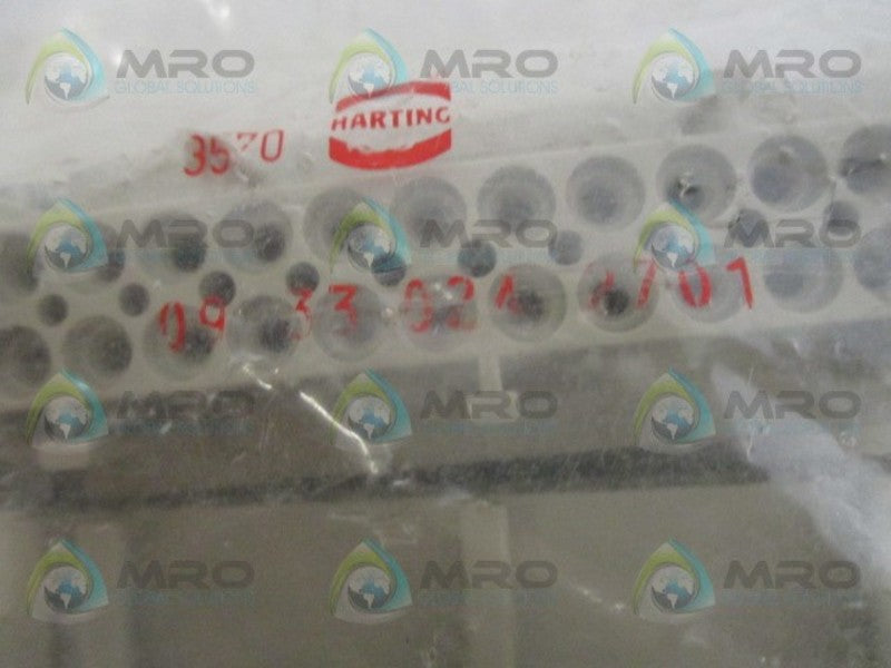 HARTING 09330242701 FEMALE CONNECTOR SET * NEW IN FACTORY BAG *