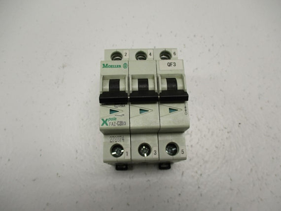 KLOCKNER MOELLER 278874 CIRCUIT BREAKER 20A UNMP