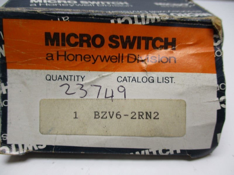 MICRO SWITCH BZV6-2RN2 (GREY) NSMP
