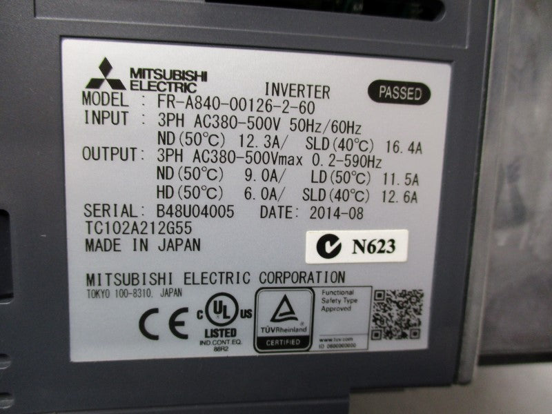 MITSUBISHI ELECTRIC FR-A840-00126-2-60 NSNP