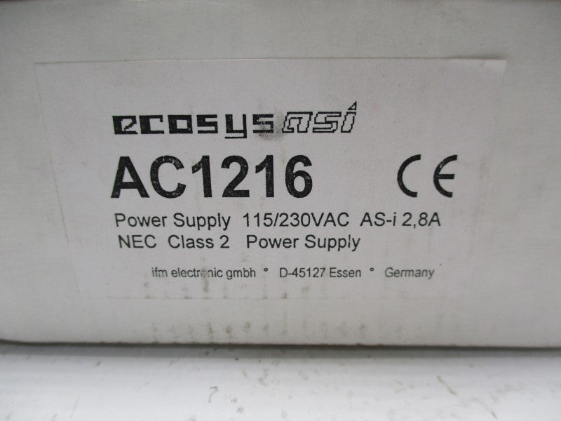 IFM EFECTOR AC1216 NSMP