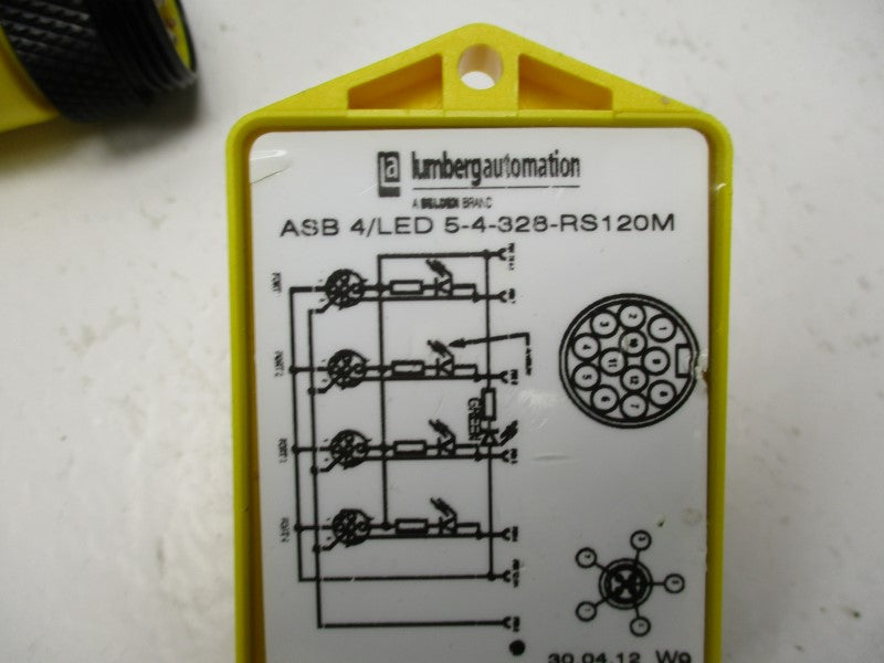 LUMBERG AUTOMATION ASB4/LED5-4-328-RS120M NSNP
