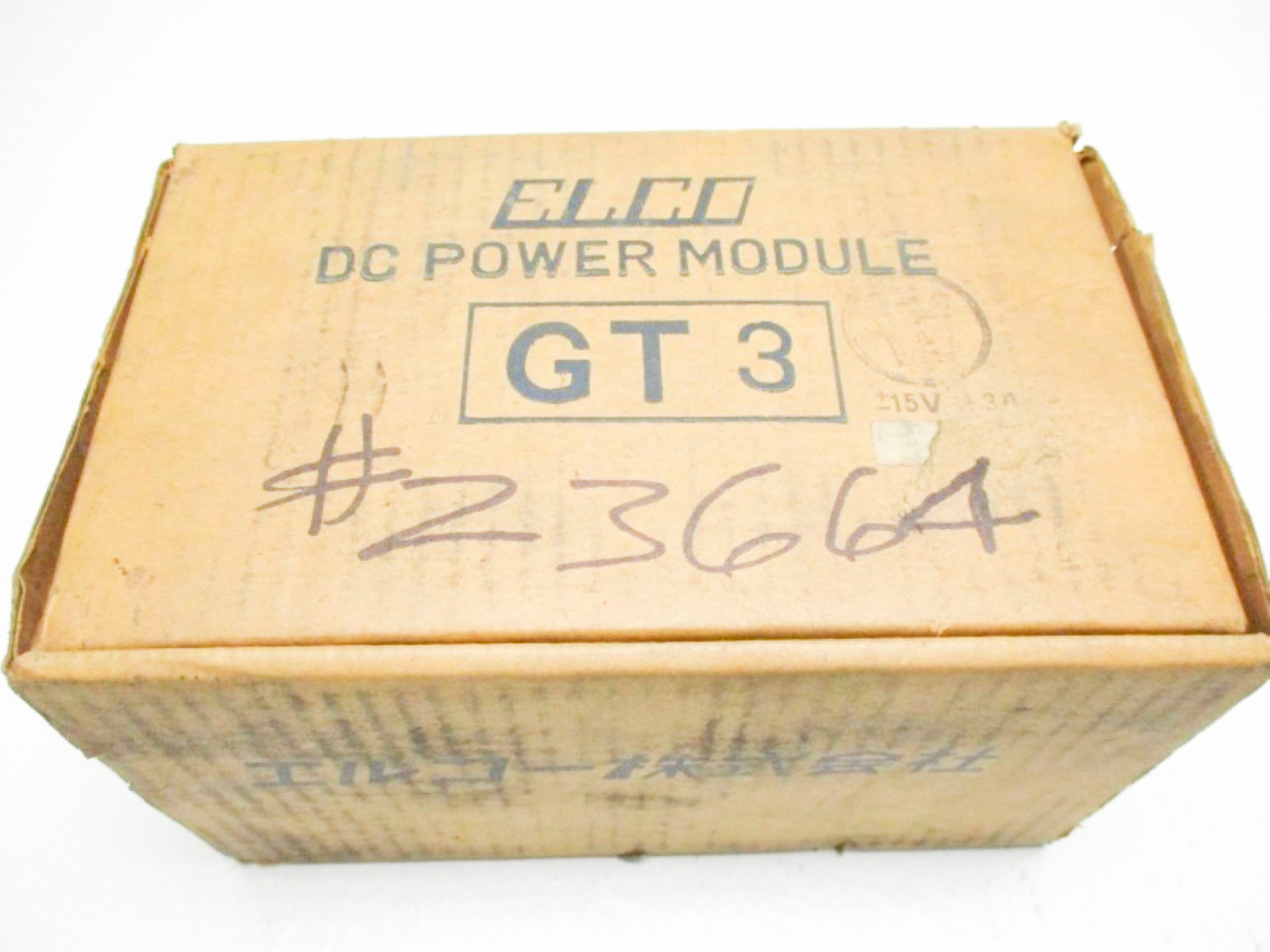 ELCO GT3W NSMP