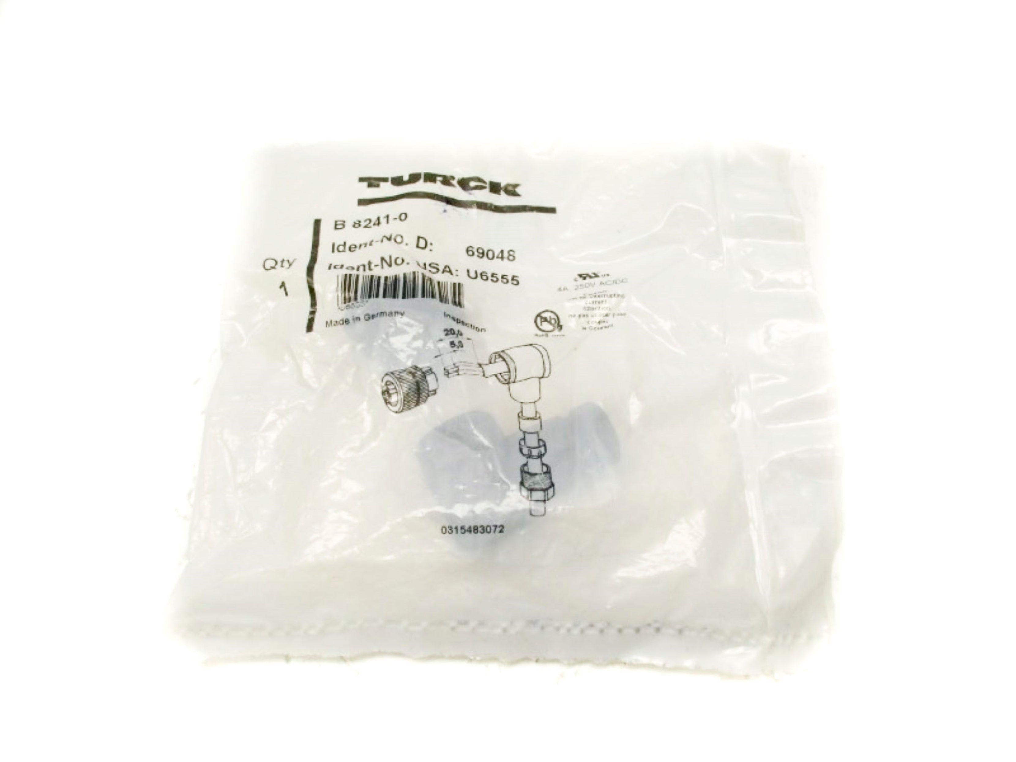 TURCK B8241-0 U6555 250VAC/DC 4A NSMP