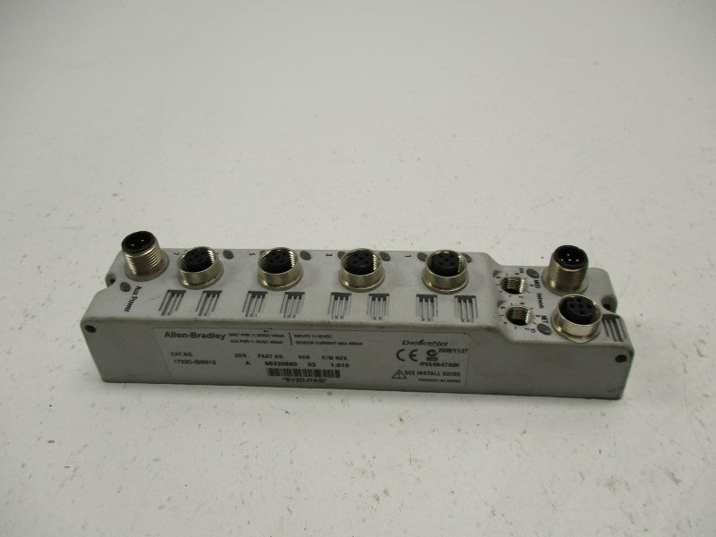 ALLEN BRADLEY 1732D-IB8M12 INPUT MODULE SER. A F/W 1.010 UNMP